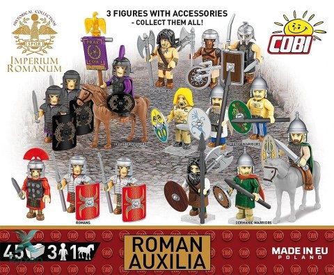 Klocki imperium romanum - roman auxilia 45 klocków COBI KLOCKI
