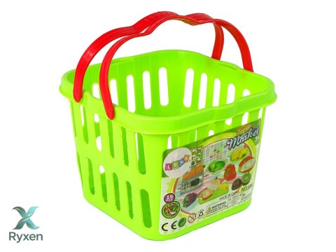 Koszyczek z Warzywami Do Krojenia Waga Sklepowa LEAN TOYS