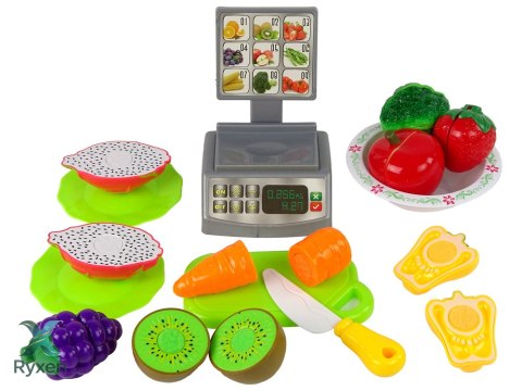 Koszyczek z Warzywami Do Krojenia Waga Sklepowa LEAN TOYS