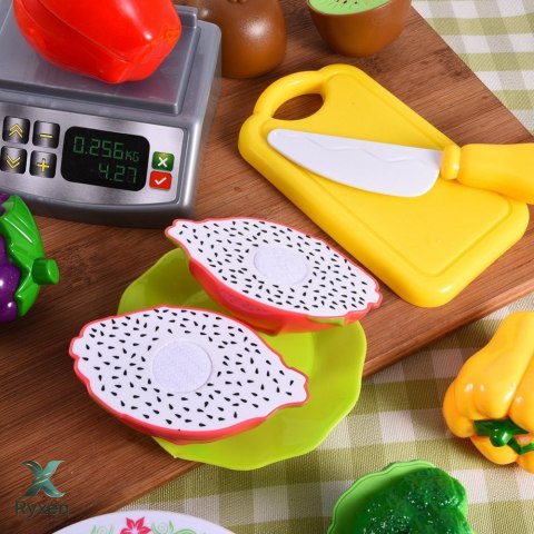 Koszyczek z Warzywami Do Krojenia Waga Sklepowa LEAN TOYS