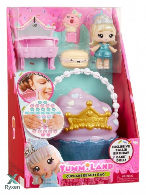 Lalka yummiland beauty bag + lip gloss cupcake MGA