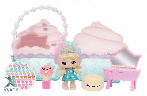 Lalka yummiland beauty bag + lip gloss cupcake MGA