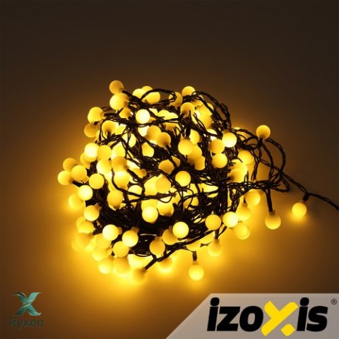 Lampki świąteczne kulki 300LED 30m Izoxis 26264 IZOXIS