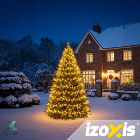 Lampki świąteczne kulki 300LED 30m Izoxis 26264 IZOXIS