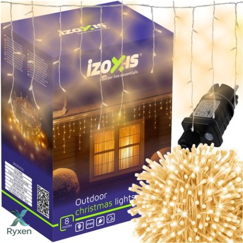 Lampki zew. 500LED 22,5m ciepły biały Izoxis 23223 IZOXIS