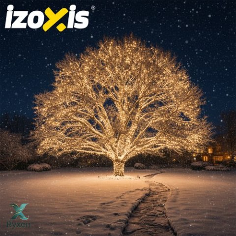 Lampki zew. 500LED 35m c. biały Izoxis 24898 IZOXIS