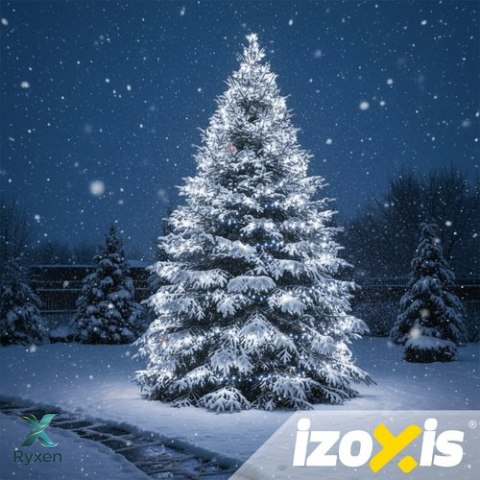 Lampki zew. 500LED 35m z. biały Izoxis 24899 IZOXIS