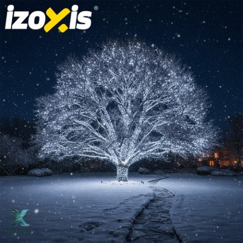 Lampki zew. 500LED 35m z. biały Izoxis 24899 IZOXIS