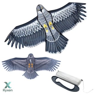 Latawiec W Kształcie Ptaka Orzeł Uchwyt Linka 150 x 70cm LEAN TOYS