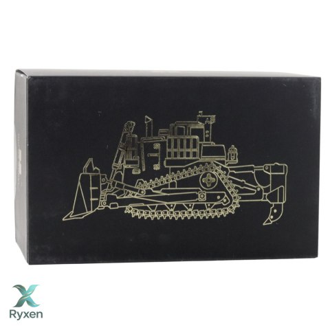 Spychacz Buldożer Koparka Huina Metalowy Model Budowlany 1:50 HUINA