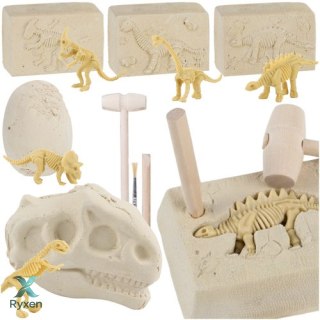 Wykopaliska dinozaurów - zestaw 5w1 Kruzzel 26771 KRUZZEL