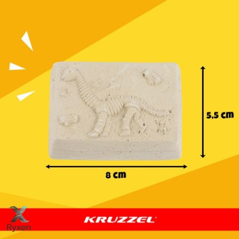 Wykopaliska dinozaurów - zestaw 5w1 Kruzzel 26771 KRUZZEL