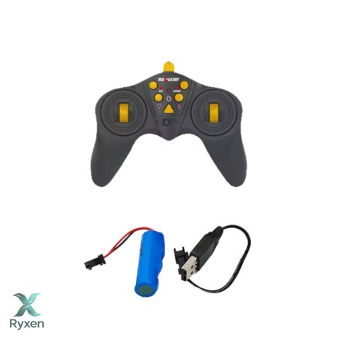 Wywrotka Budowlana Zdalnie Sterowana RC Światła LED 1:24 LEAN TOYS