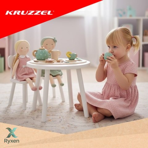 Zestaw do herbaty dla dzieci zielony Kruzzel 26393 KRUZZEL