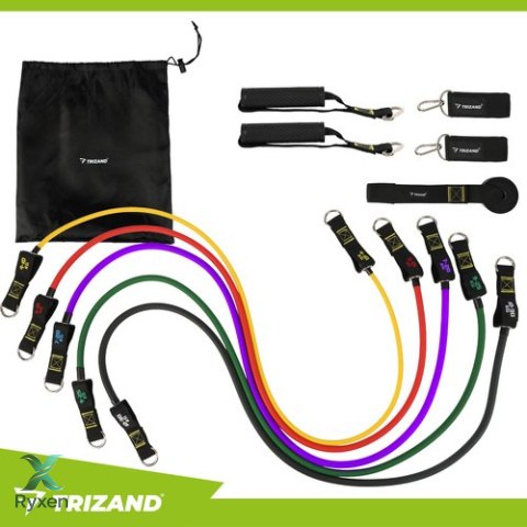 Zestaw gum do ćwiczeń - 5szt. Trizand 25880 TRIZAND