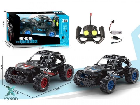 Auto r/c off-road 27mhz ładowanie usb MADEJ