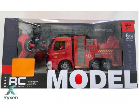 Auto straż pożarna r/c światło MADEJ
