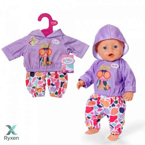 Baby born dres z kapturem 43 cm ZAPF