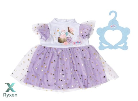 Baby born fioletowa sukienka tutu dla lalki 43 cm ZAPF
