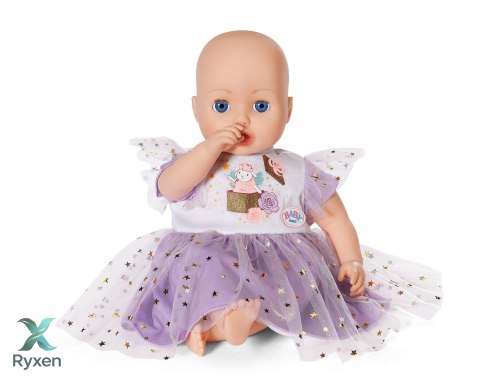 Baby born fioletowa sukienka tutu dla lalki 43 cm ZAPF