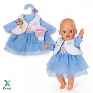 Baby born sukienka zimowa 36 cm ZAPF