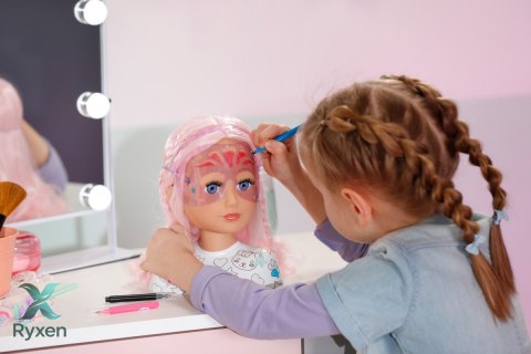 Głowa do stylizacji i czesania baby born ZAPF