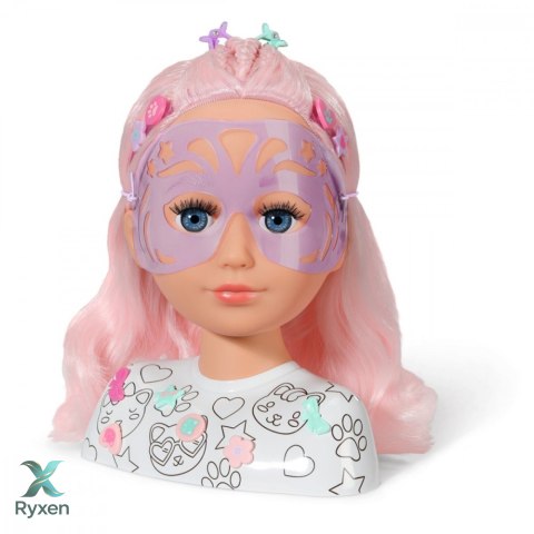 Głowa do stylizacji i czesania baby born ZAPF