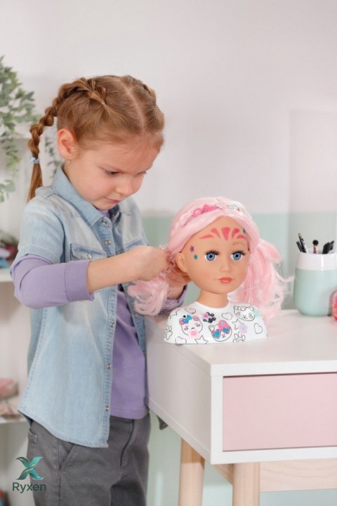 Głowa do stylizacji i czesania baby born ZAPF