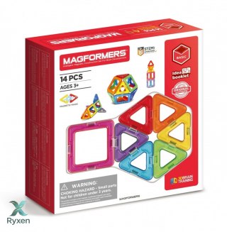 Klocki 14 elementów MAGFORMERS