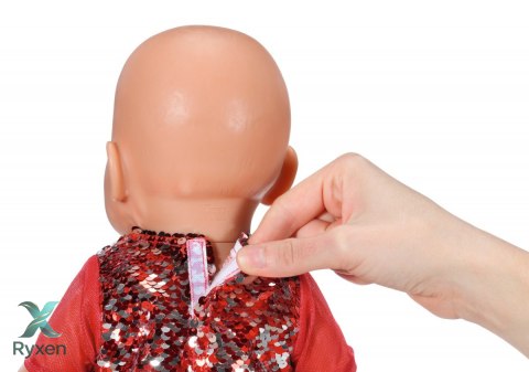 Strój świąteczny baby born 43 cm ZAPF