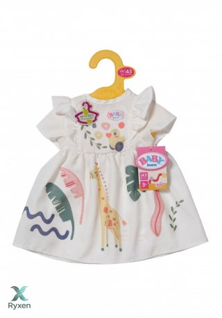 Sukienka Żyrafa baby born 43 cm ZAPF
