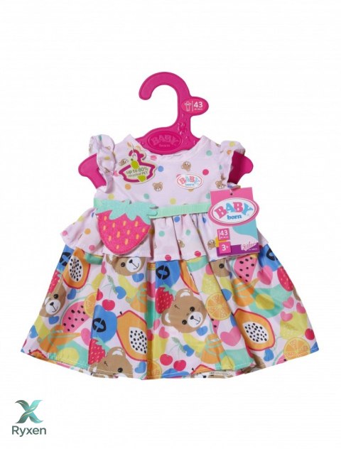 Sukienka baby born owoce 43 cm ZAPF