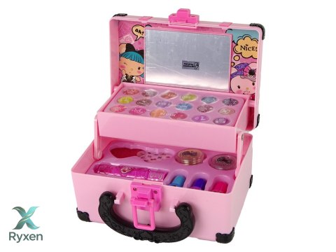 Zestaw Kosmetyków Dla Dzieci w Kuferku Różowy LEAN TOYS
