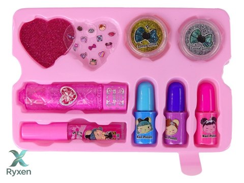 Zestaw Kosmetyków Dla Dzieci w Kuferku Różowy LEAN TOYS