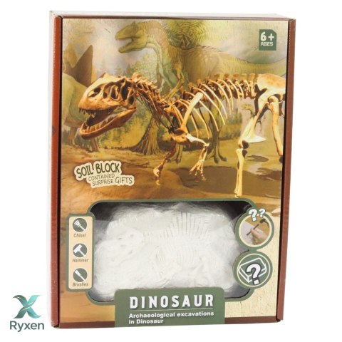 Zestaw Paleontologa Wykopaliska Szkielet Dinozaura Narzędzia LEAN TOYS