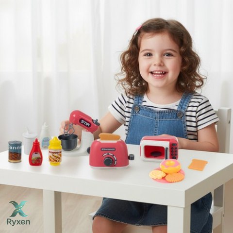 Zestaw akcesoriów kuchennych dla dzieci 26el.24902 ISO TRADE