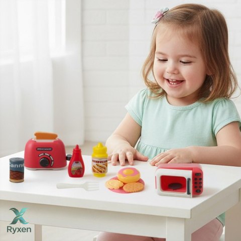 Zestaw akcesoriów kuchennych dla dzieci 26el.24902 ISO TRADE