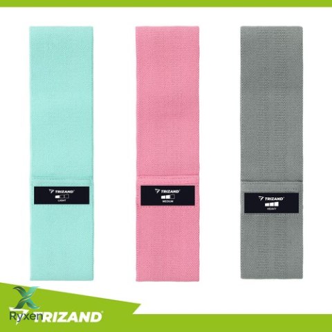 Zestaw gum do ćwiczeń - 3szt. Trizand 25876 TRIZAND