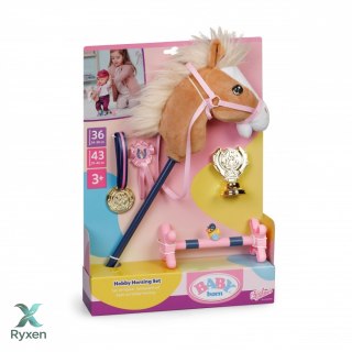 Zestaw hobby horse dla lalki baby born 43 i 36 cm ZAPF