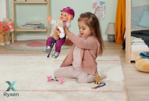 Zestaw hobby horse dla lalki baby born 43 i 36 cm ZAPF