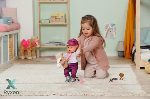 Zestaw hobby horse dla lalki baby born 43 i 36 cm ZAPF