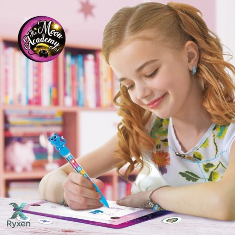 Zestaw kreatywny moon academy księżycowe długopisy i pamiętnik LISCIANI
