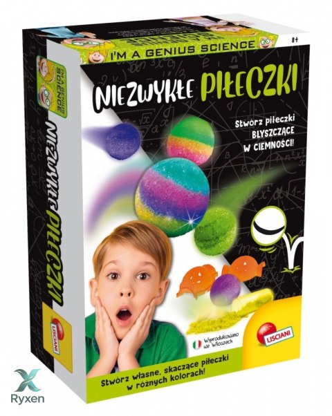 Zestaw naukowy i'm a genius niezwykłe piłeczki LISCIANI