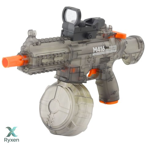 Elektryczny Pistolet Na Wodę M416 Podświetlany Celownik 450 ml 8-10 m LEAN TOYS