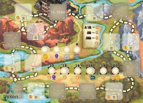 Gra great western trail: el paso Rebel