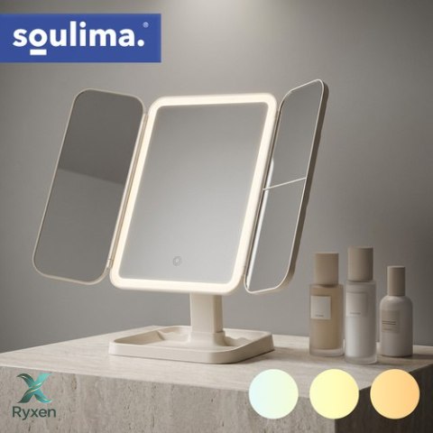Lusterko kosmetyczne rozkładane LED Soulima 26952 SOULIMA