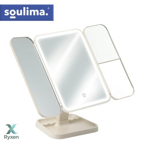 Lusterko kosmetyczne rozkładane LED Soulima 26952 SOULIMA