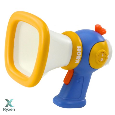 Megafon Dla Dzieci Zmiana Głosu Efekty Świetlne Niebieski LEAN TOYS