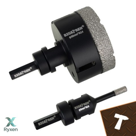 Otwornice diamentowe- zestaw 6szt. Bigstren 27079 BIGSTREN