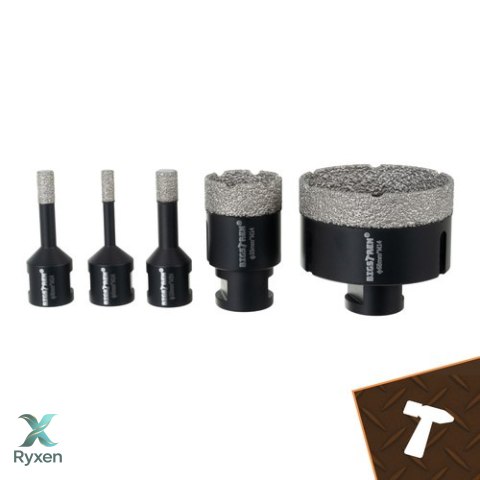 Otwornice diamentowe- zestaw 6szt. Bigstren 27079 BIGSTREN
